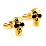 Gold Bug Eyes Skull Cufflinks.jpg